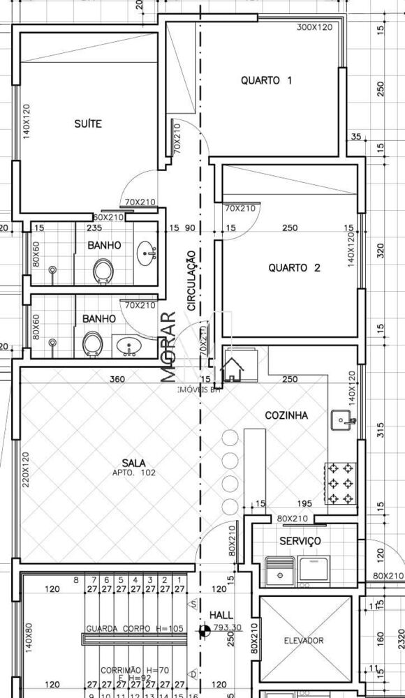 Cobertura, 3 quartos, 60 m² - Foto 7