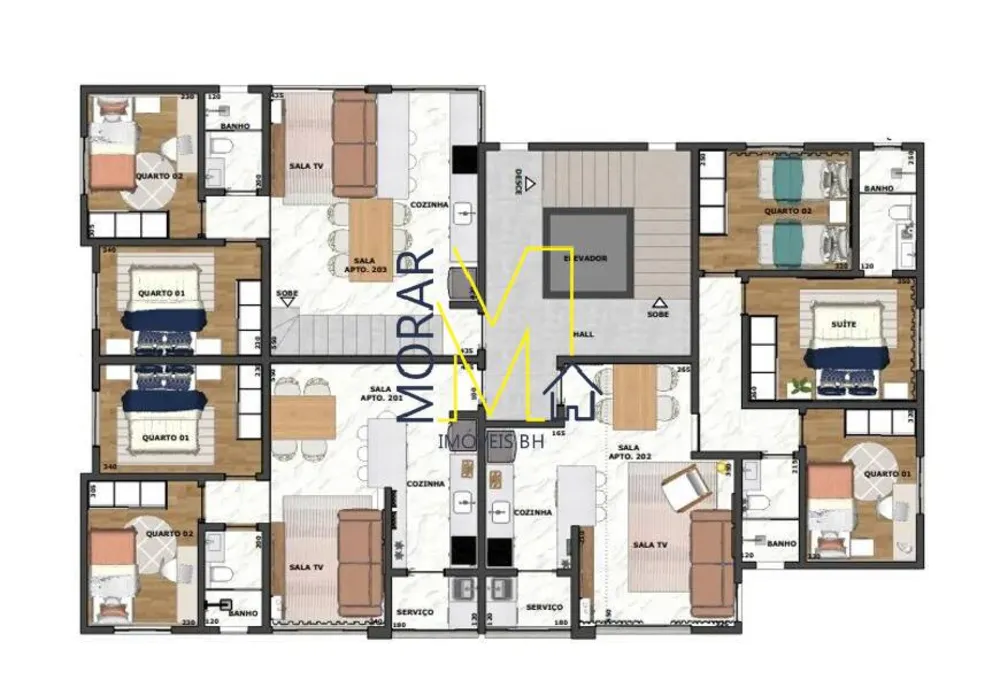 Cobertura, 2 quartos, 47 m² - Foto 10