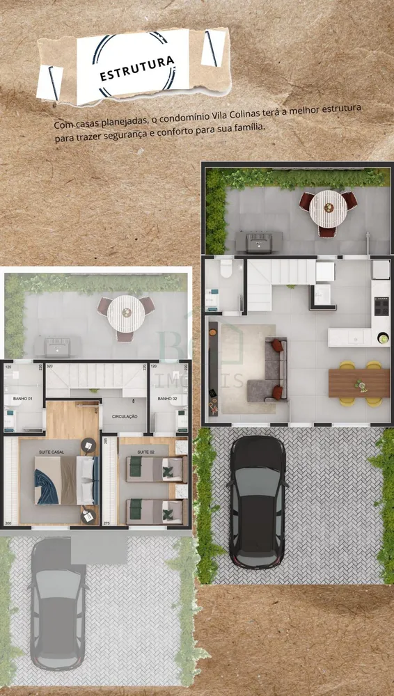 Casa de Condomínio, 2 quartos - Foto 7