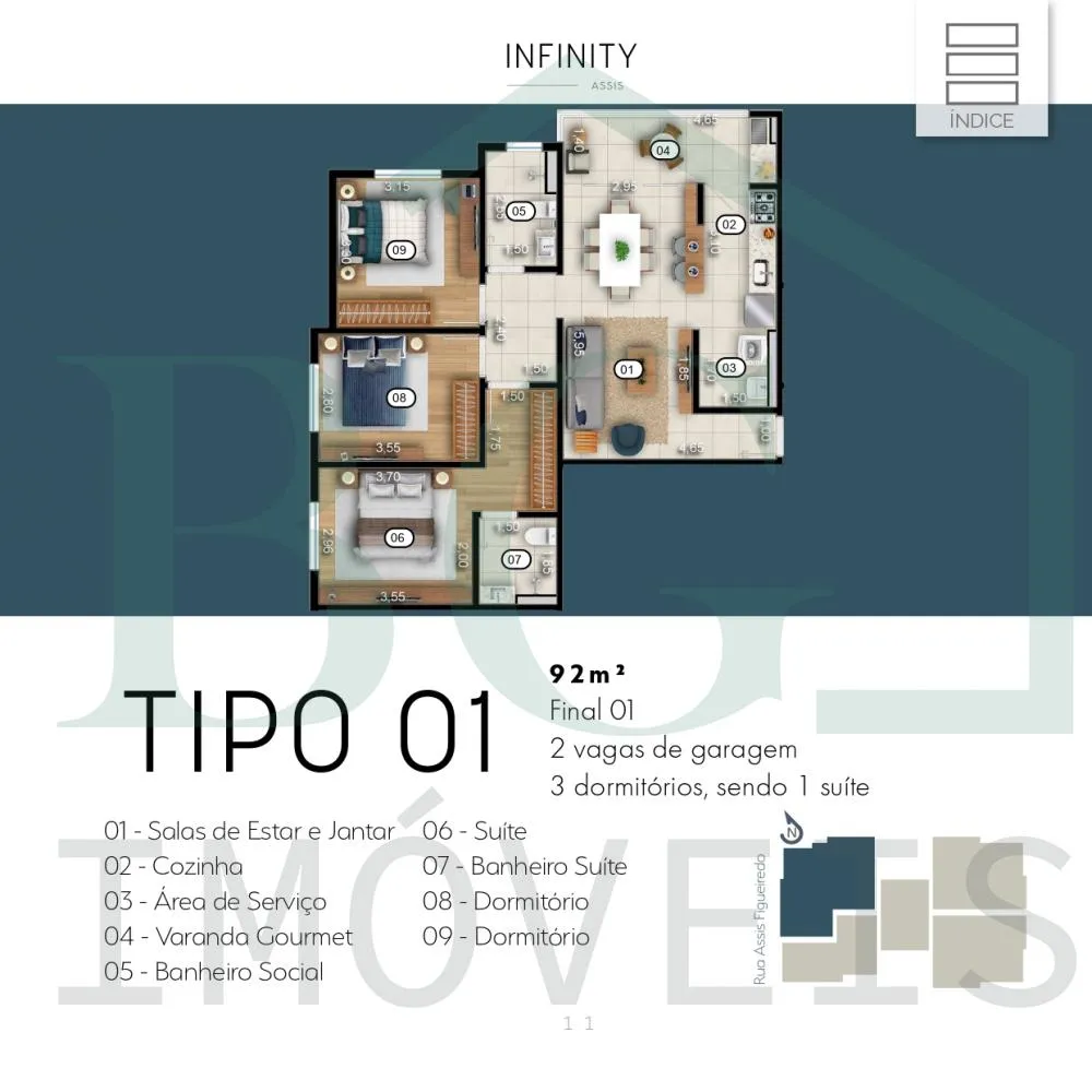 Apartamento, 2 quartos, 76 m² - Foto 7