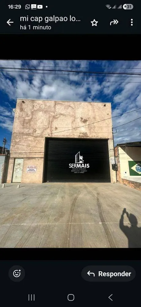 Depósito-Galpão, 410 m² - Foto 1