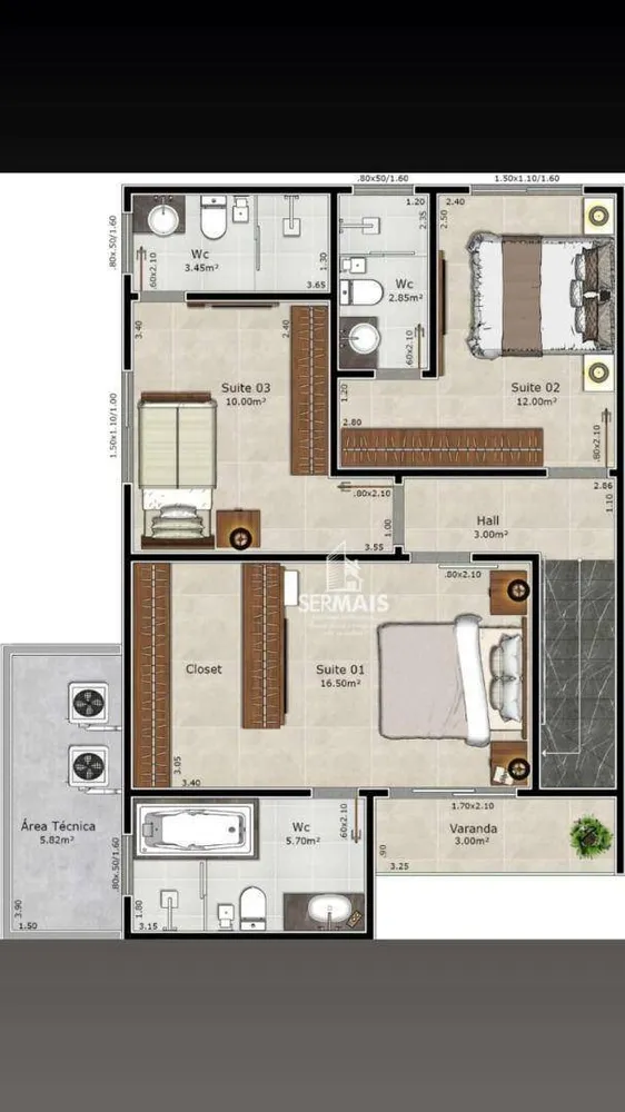 Sobrado, 4 quartos, 160 m² - Foto 15