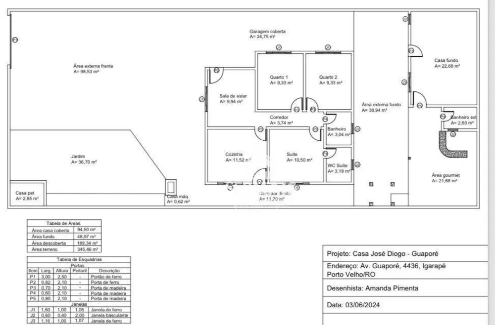Casa, 3 quartos, 144 m² - Foto 2