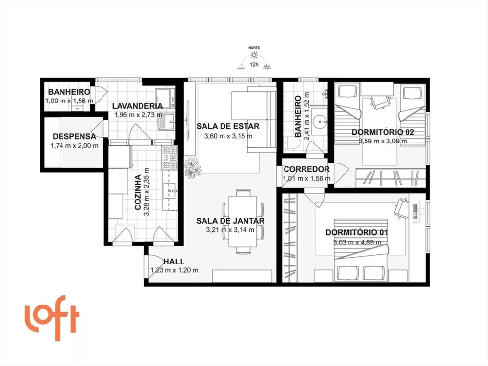 Apartamento, 2 quartos, 79 m² - Foto 20