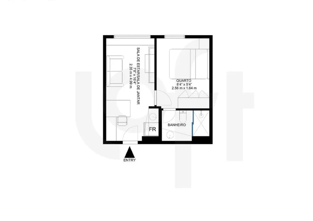 Apartamento, 1 quarto, 29 m² - Foto 6