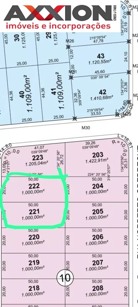 Loteamento e Condomínio, 1000 m² - Foto 4
