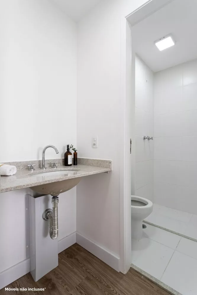 Apartamento à venda com 1 quarto, 43m² - Foto 2