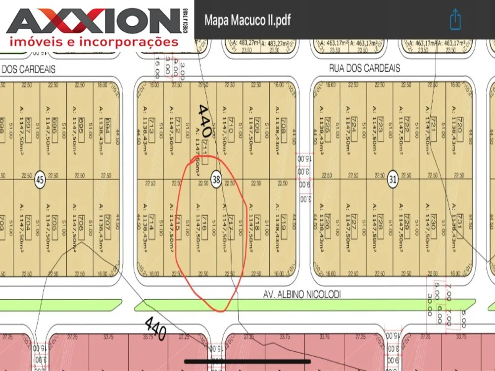 Loteamento e Condomínio, 1147 m² - Foto 1