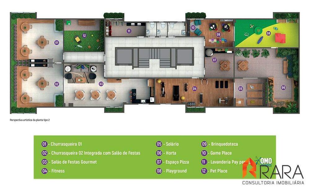 Apartamento, 2 quartos, 42 m² - Foto 2