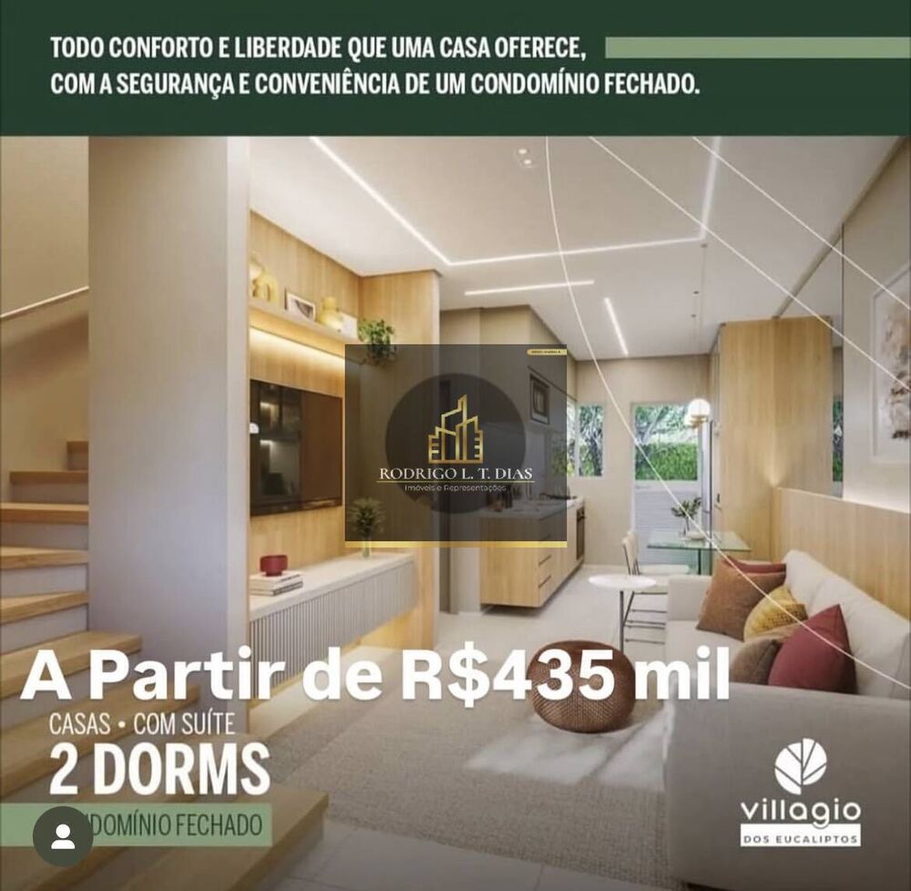 Casa de Condomínio à venda com 2 quartos, 58m² - Foto 1