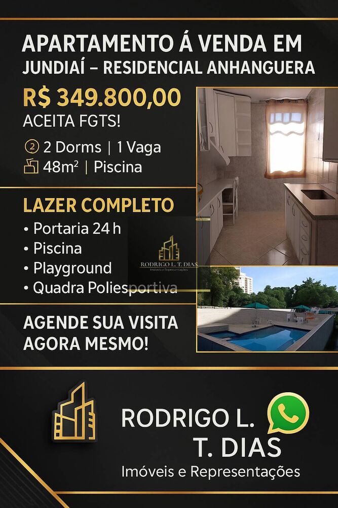 Apartamento, 2 quartos, 48 m² - Foto 1