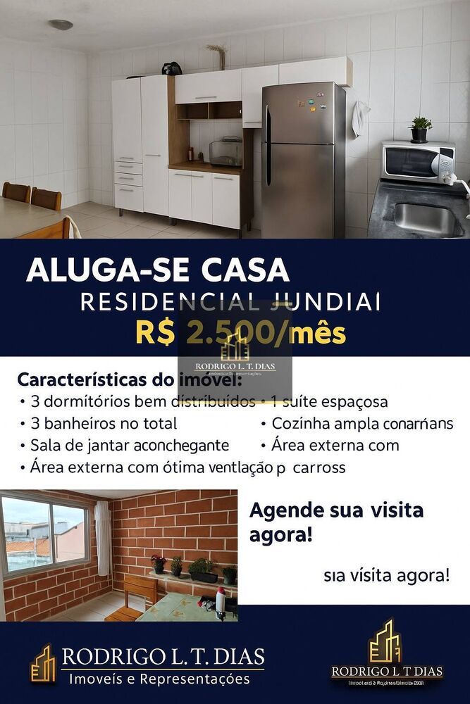 Casa para alugar com 3 quartos, 120m² - Foto 1