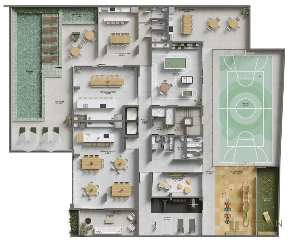 Apartamento à venda com 2 quartos, 74m² - Foto 12