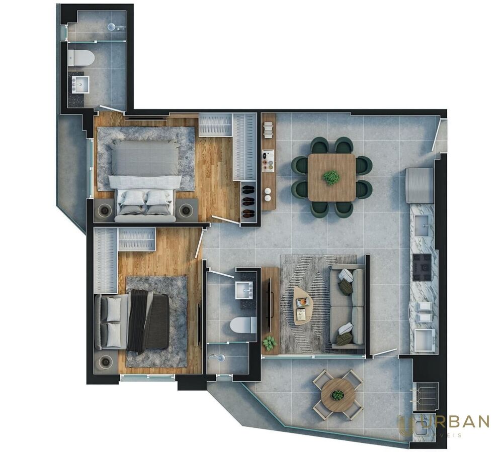 Apartamento, 2 quartos, 78 m² - Foto 4