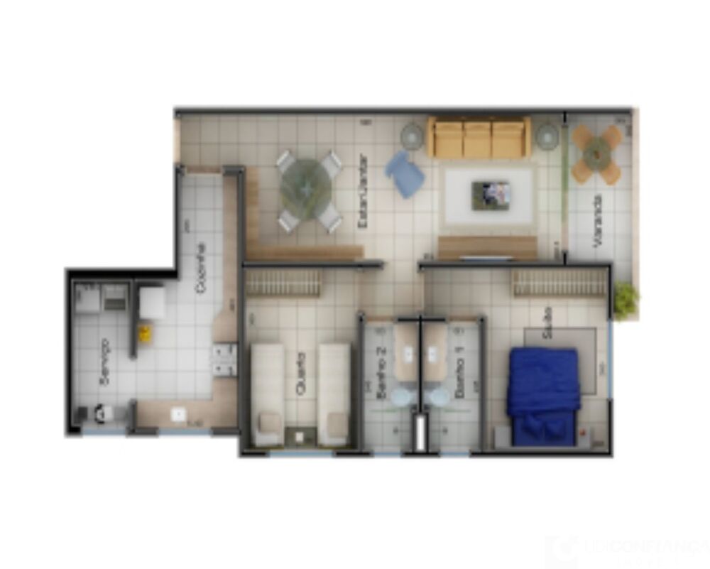 Apartamento, 2 quartos, 77 m² - Foto 7