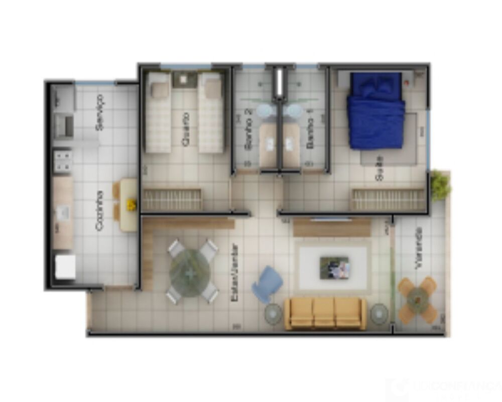 Apartamento, 2 quartos, 77 m² - Foto 8