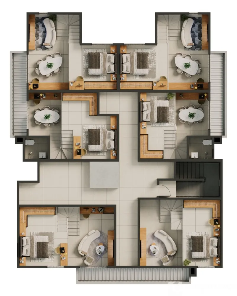 Apartamento, 2 quartos, 66 m² - Foto 2