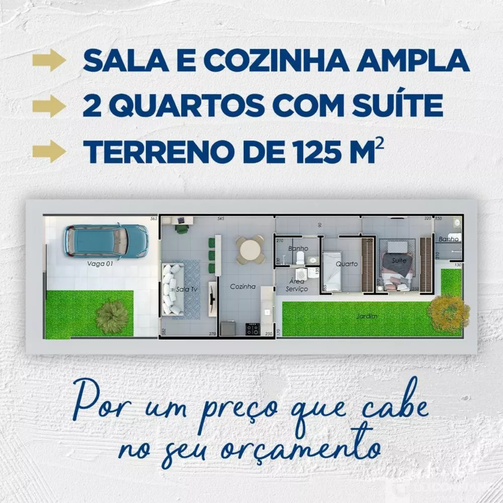 Casa à venda com 2 quartos, 125m² - Foto 1