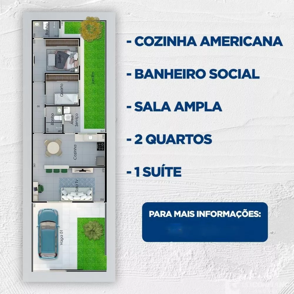 Casa à venda com 2 quartos, 125m² - Foto 3