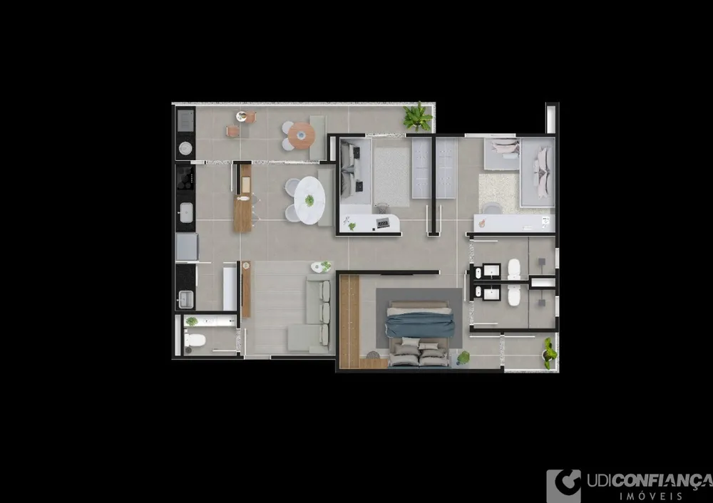 Apartamento, 2 quartos, 69 m² - Foto 10