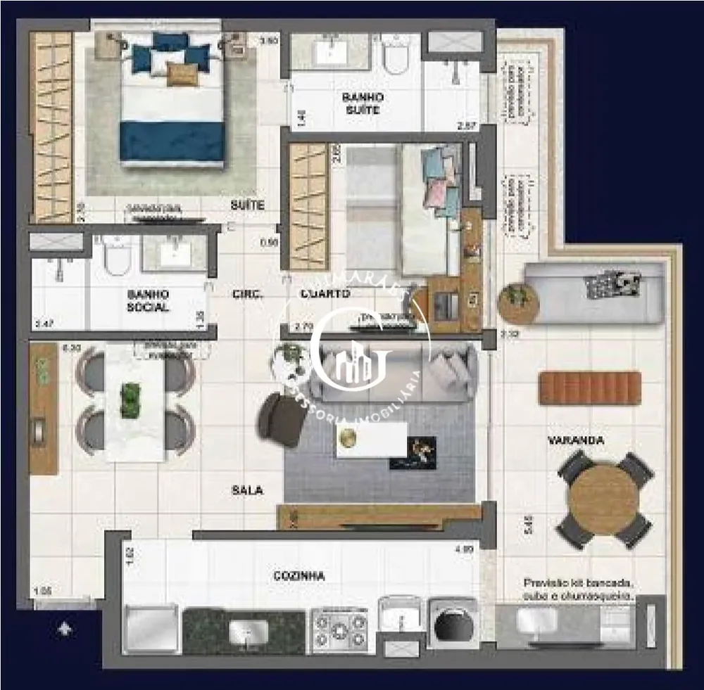 Apartamento, 2 quartos, 77 m² - Foto 29