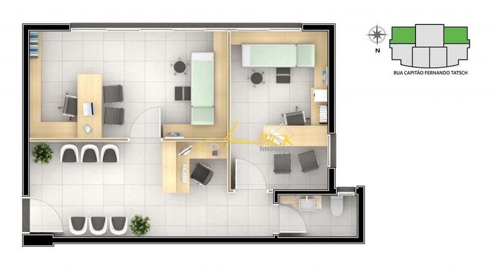 Sala-Conjunto, 48 m² - Foto 7
