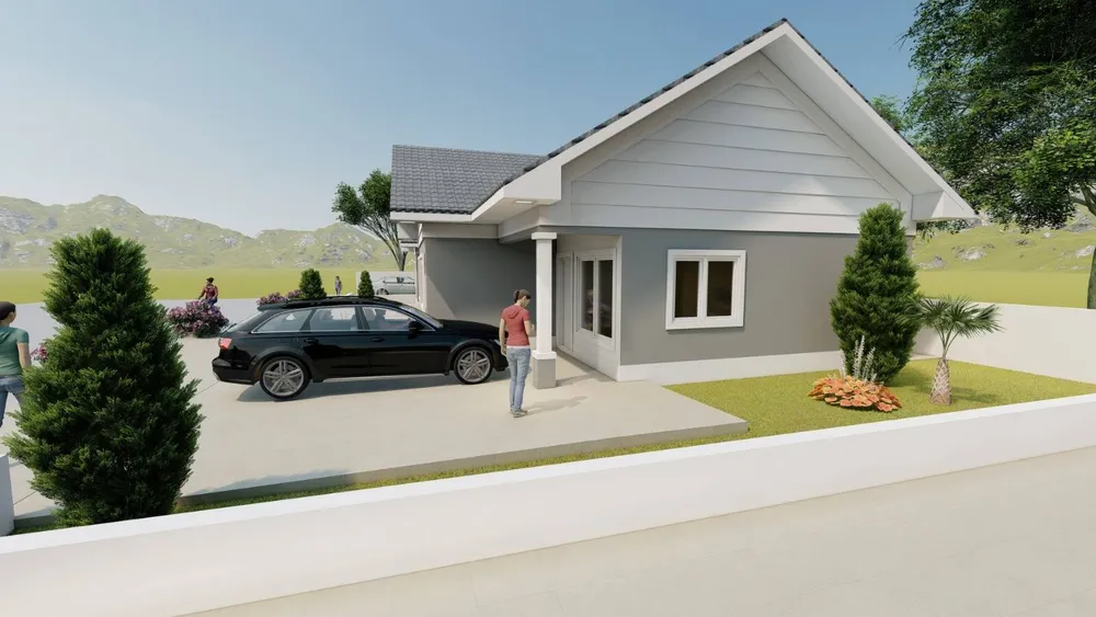 Casa, 2 quartos, 60 m² - Foto 1