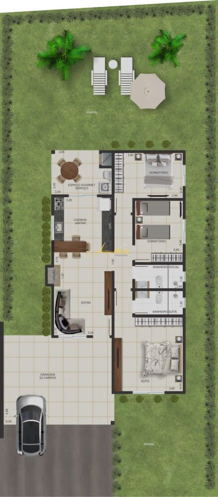 Casa, 3 quartos, 121 m² - Foto 8