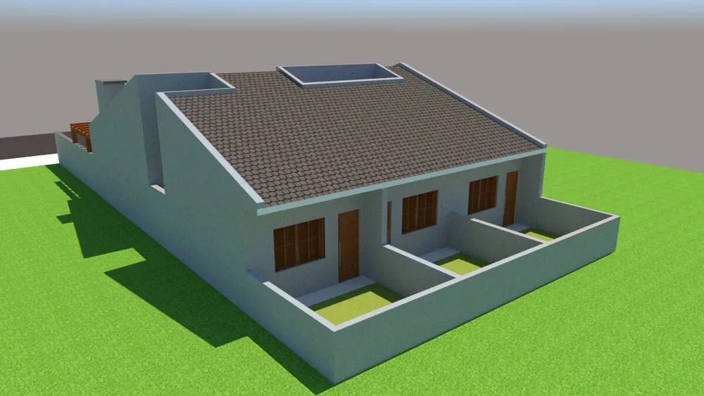 Casa, 1 quarto, 39 m² - Foto 2