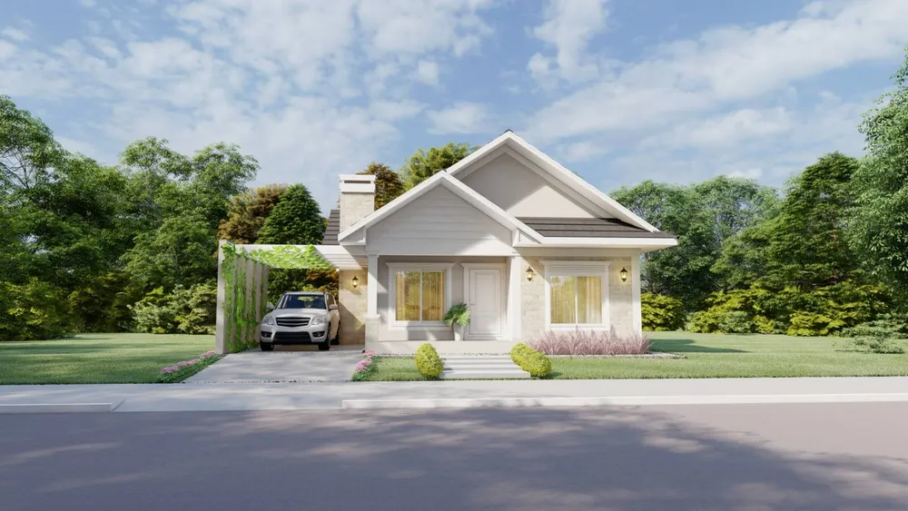 Casa, 3 quartos, 96 m² - Foto 1
