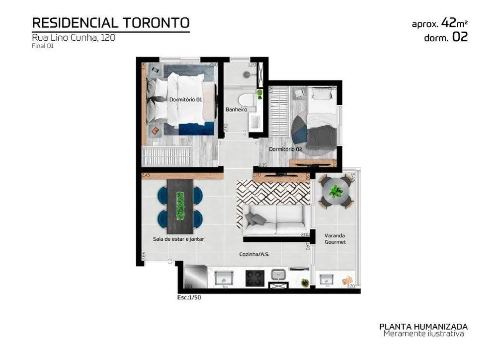 Apartamento, 1 quarto, 30 m² - Foto 9