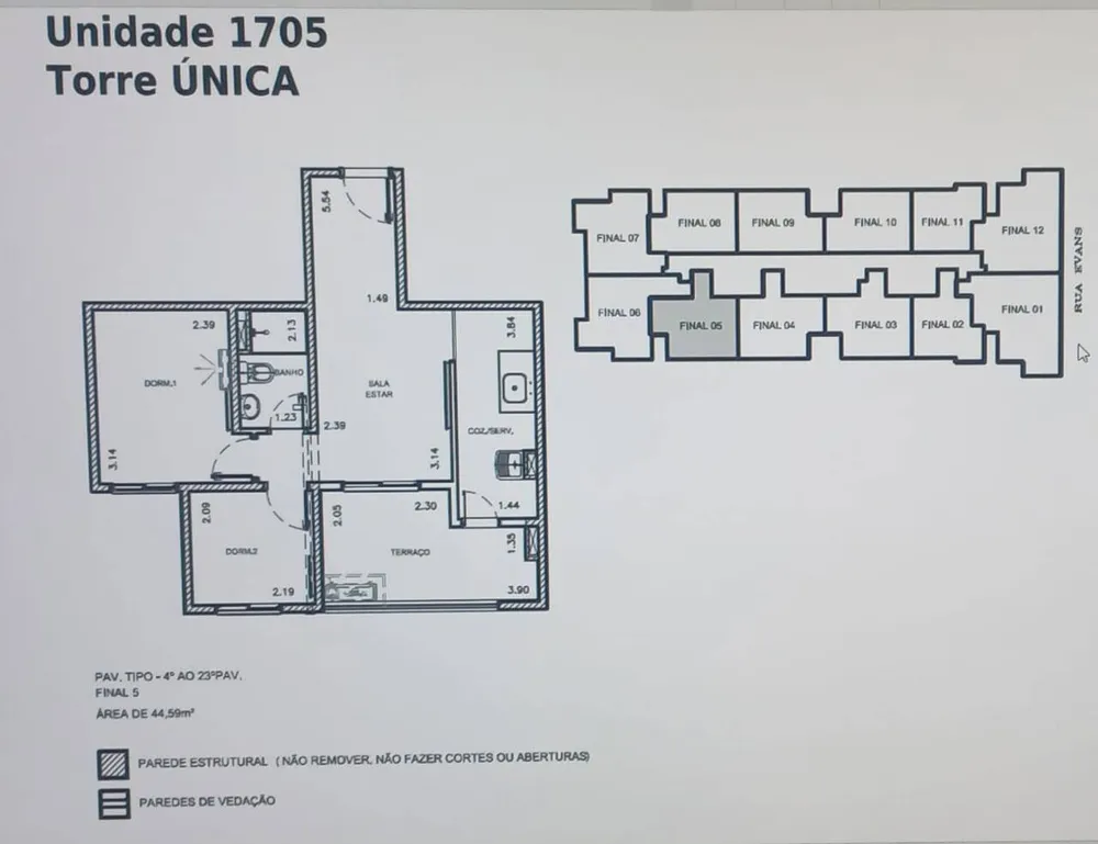 Apartamento, 2 quartos, 46 m² - Foto 12