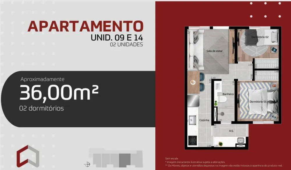 Apartamento, 1 quarto, 26 m² - Foto 9