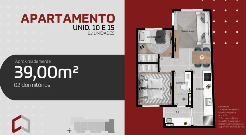 Apartamento, 1 quarto, 26 m² - Foto 6