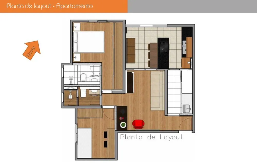 Apartamento, 2 quartos, 61 m² - Foto 12