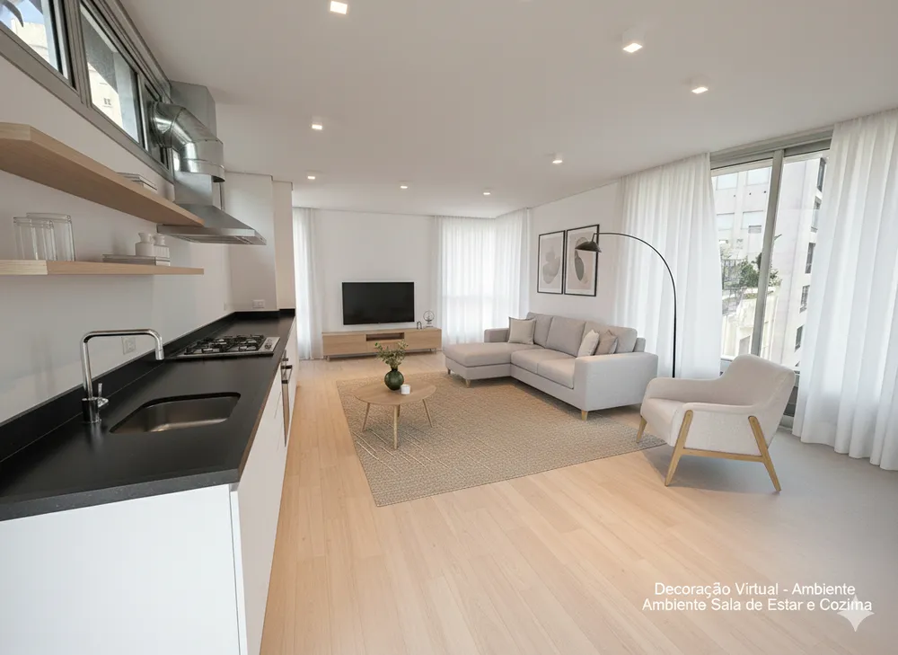 Apartamento, 1 quarto, 84 m² - Foto 2