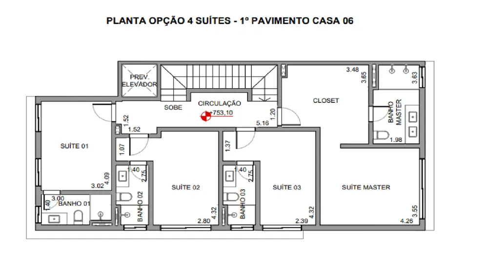 Casa de Condomínio, 4 quartos - Foto 10