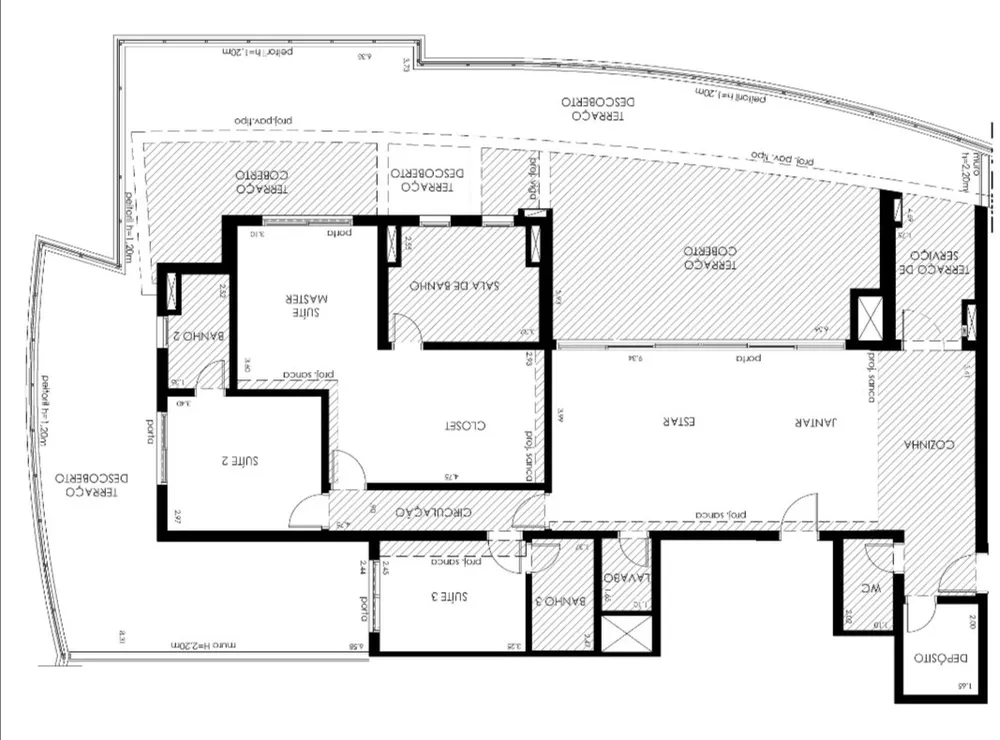Apartamento, 3 quartos, 399 m² - Foto 2