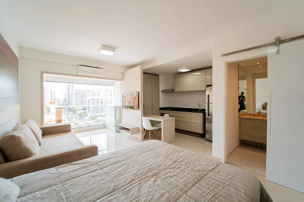 Apartamento à venda com 1 quarto, 37m² - Foto 3