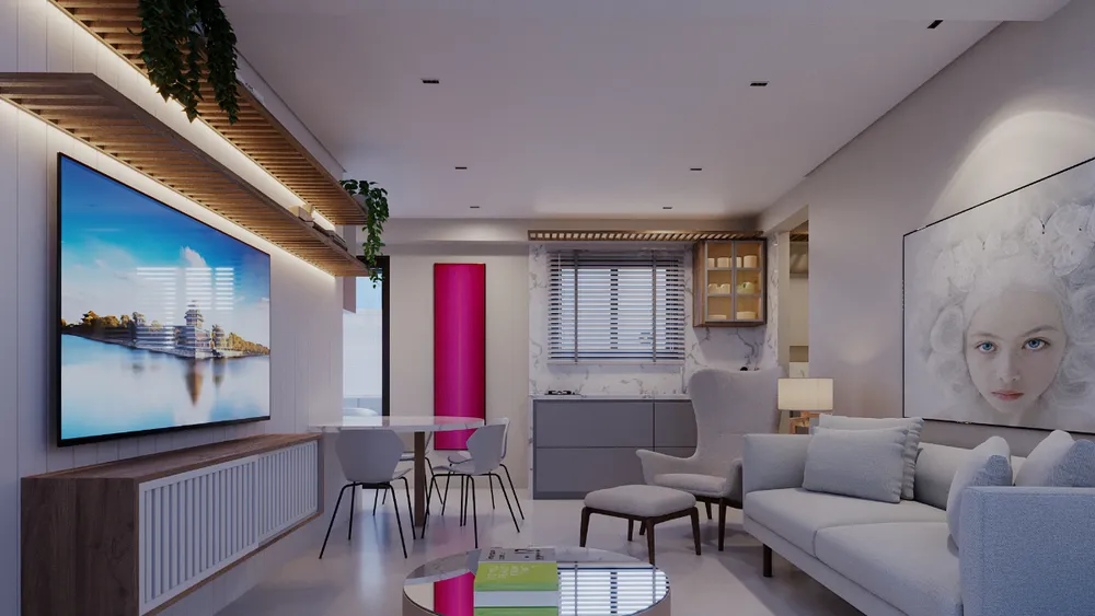 Apartamento, 1 quarto, 600 m² - Foto 1