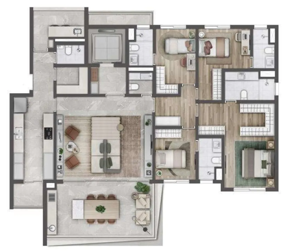 Apartamento, 4 quartos - Foto 8