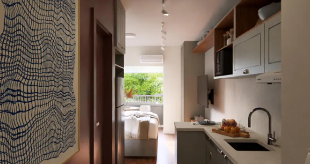 Apartamento, 1 quarto, 25 m² - Foto 4