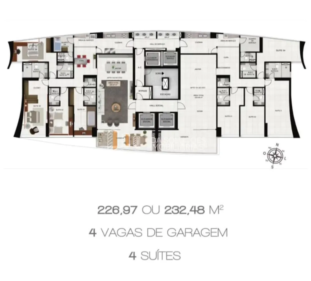 Apartamento, 4 quartos, 22 m² - Foto 8