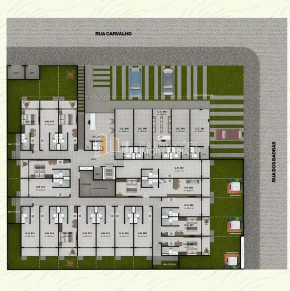 Flat/Apart Hotel, 1 quarto, 36 m² - Foto 4