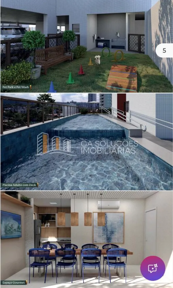 Apartamento, 3 quartos, 84 m² - Foto 2