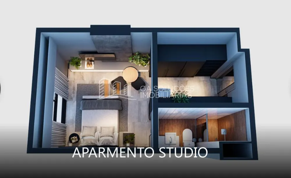 Apartamento, 1 quarto, 21 m² - Foto 11