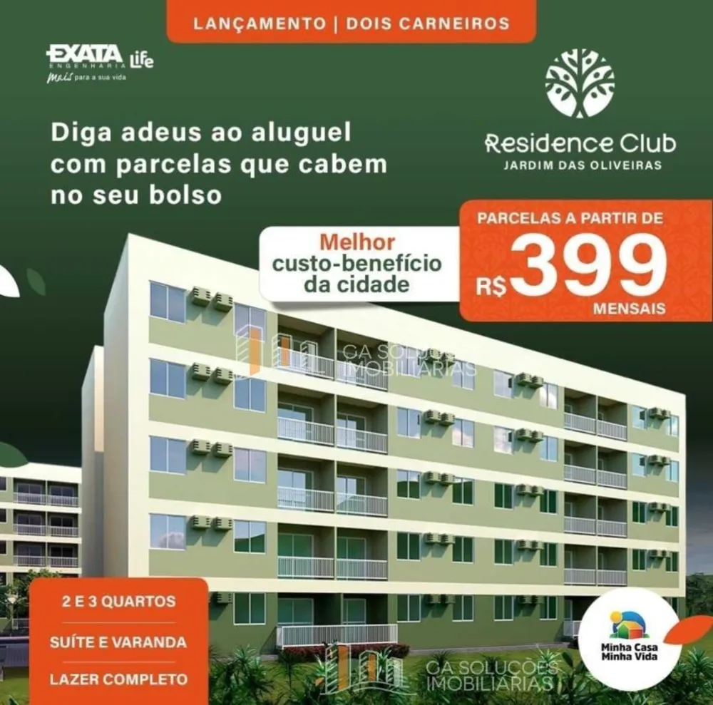 Apartamento, 3 quartos, 54 m² - Foto 1