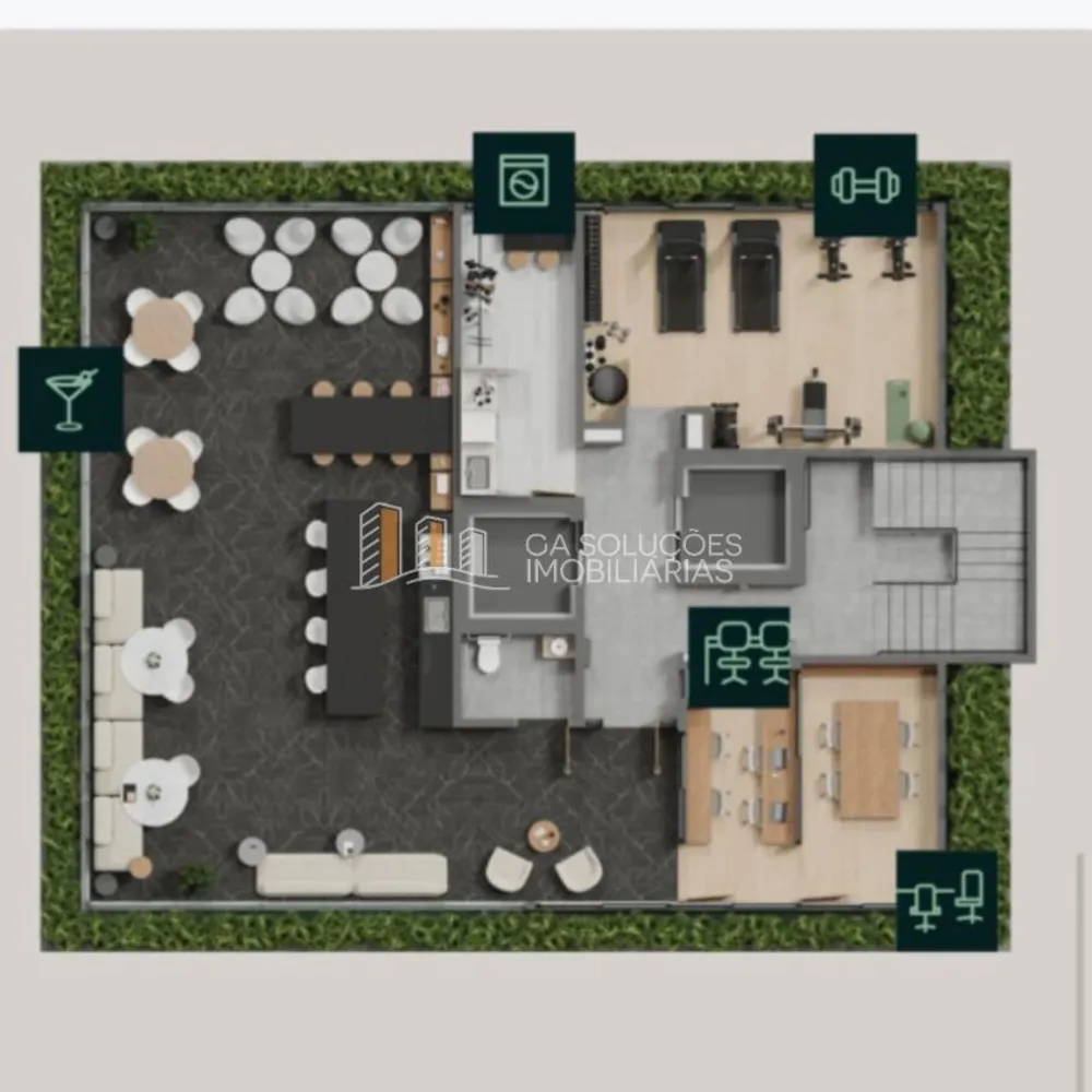Apartamento, 1 quarto, 62 m² - Foto 7