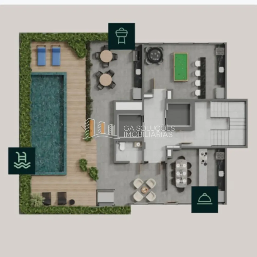 Apartamento, 1 quarto, 62 m² - Foto 8