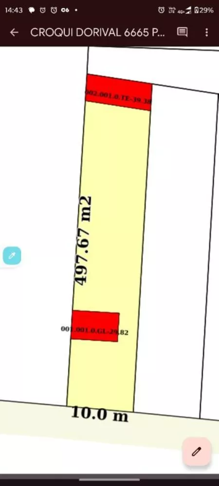 Terreno à venda, 497m² - Foto 1